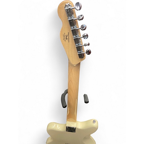 Used Squier PARANORMAL OFFSET TELECASTER Antique White Solid Body Electric Guitar