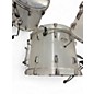 Used Pearl 5 Piece Crystal Beat Clear Drum Kit