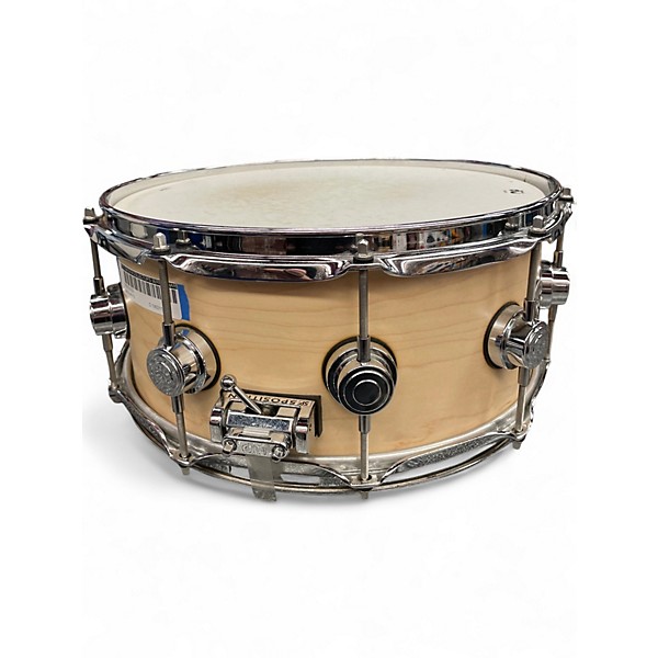 Used DW 6X14 Collector's Series Snare Natural Drum
