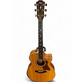 Used Taylor 814CE LIMITED EDITION Natural Acoustic Electric Guitar
