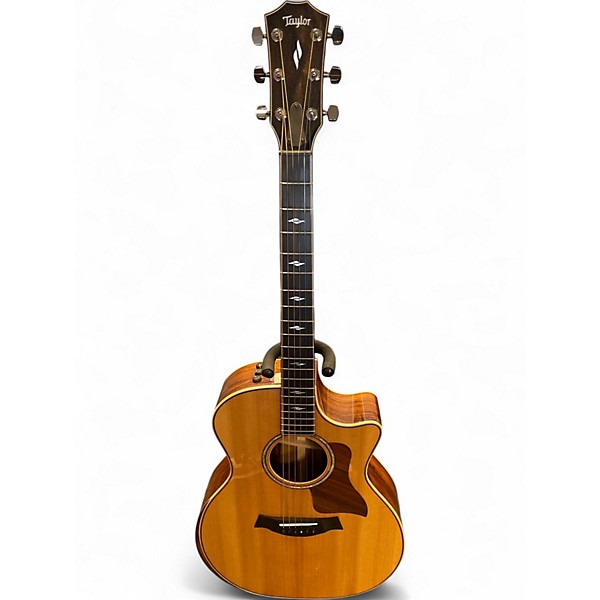 Used Taylor 814CE LIMITED EDITION Natural Acoustic Electric Guitar