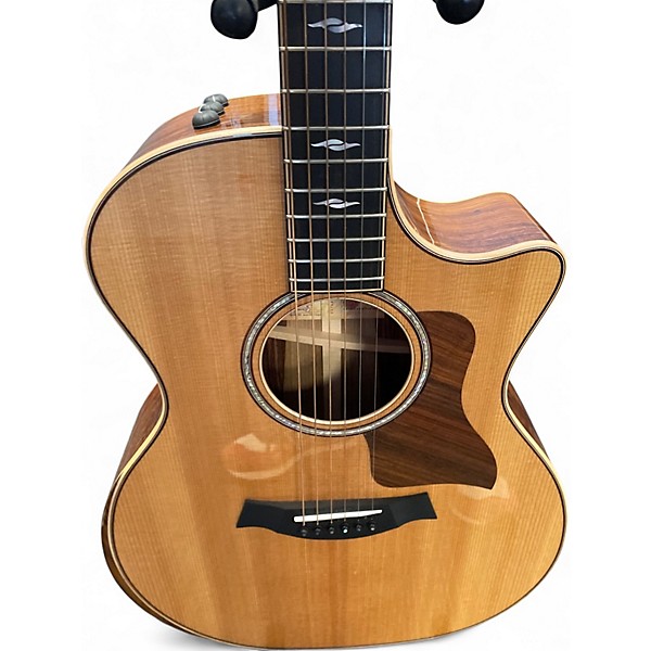 Used Taylor 814CE LIMITED EDITION Natural Acoustic Electric Guitar