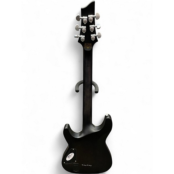 Used Schecter Guitar Research C1 Platinum Black Solid Body Electric Guitar