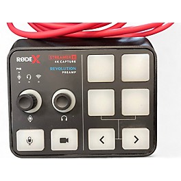 Used RODE StreamerX Audio Interface