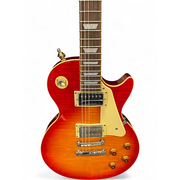 Used Epiphone Les Paul Standard Cherry Sunburst Solid Body Electric Guitar