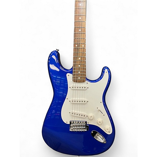 Used Squier Affinity Stratocaster Blue Solid Body Electric Guitar
