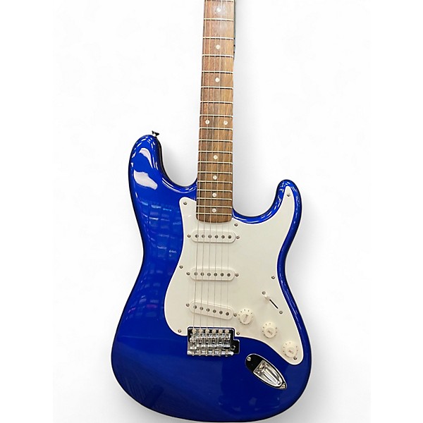 Used Squier Affinity Stratocaster Blue Solid Body Electric Guitar