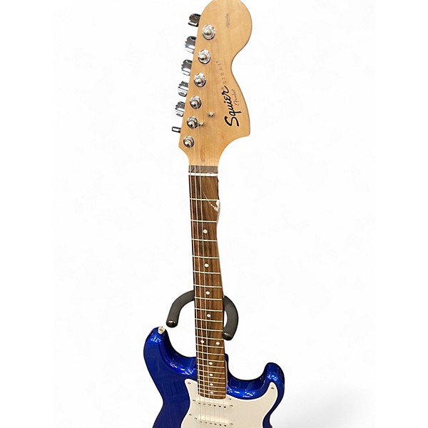 Used Squier Affinity Stratocaster Blue Solid Body Electric Guitar