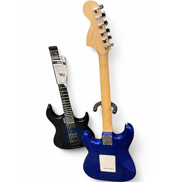 Used Squier Affinity Stratocaster Blue Solid Body Electric Guitar