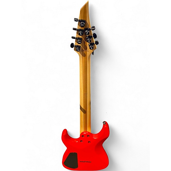 Used Jackson MDK7P HT Red with Black Bevels Solid Body Electric Guitar