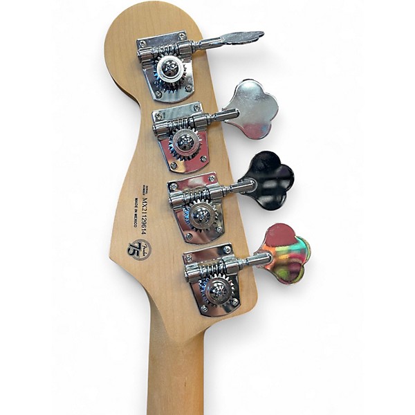 Used Fender PLAYER DELUXE ACTIVE JAZZ BASS SURF PEARL Electric Bass Guitar