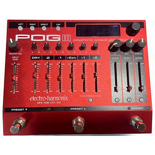 Used Electro-Harmonix POG III Effect Pedal