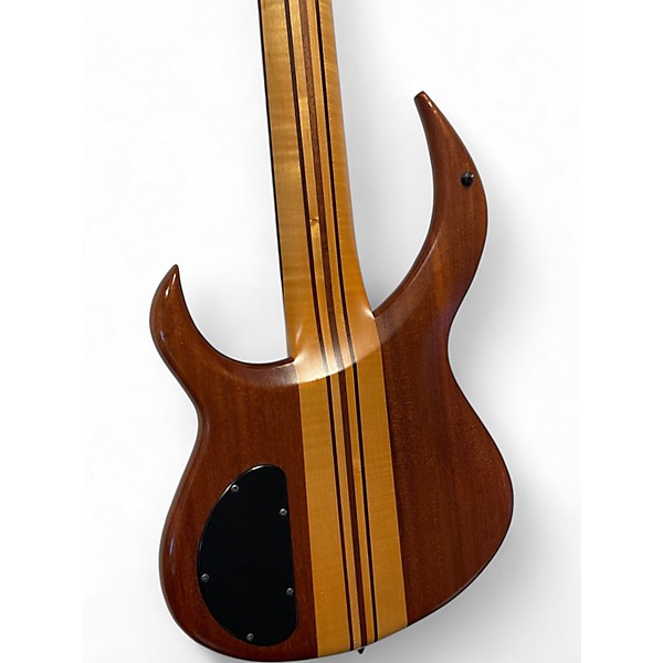 Used 1990s Sukop Classic Fretless 5-String Natural Electric Bass Guitar