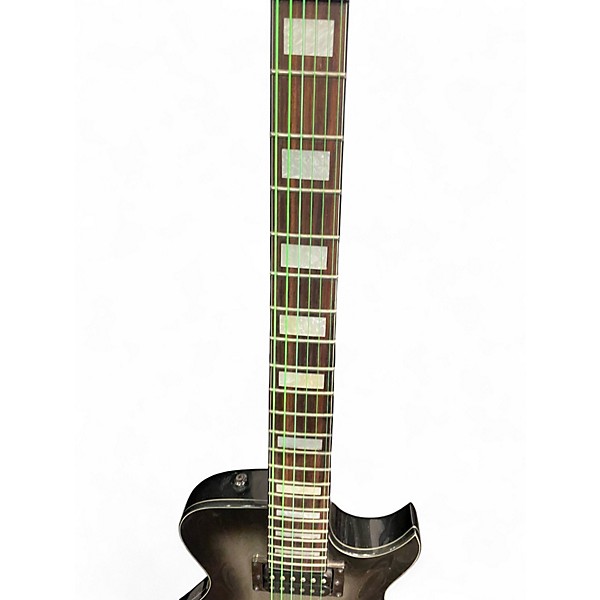 Used Ibanez ART2EX1 Artist Series Black and Silver Solid Body Electric Guitar