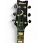 Used Ibanez ART2EX1 Artist Series Black and Silver Solid Body Electric Guitar