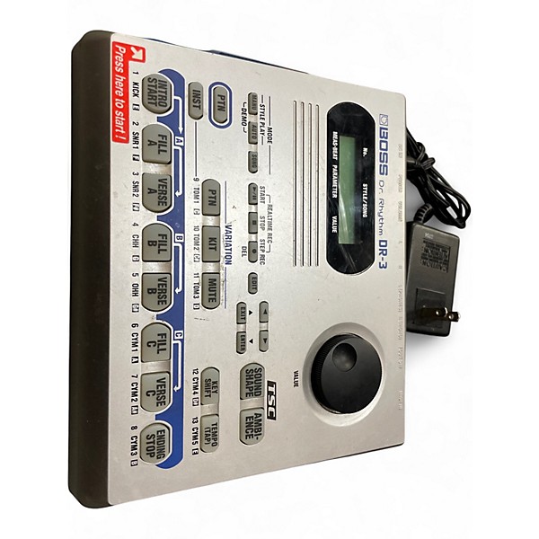 Used BOSS DR3 Dr Rhythm Drum Machine