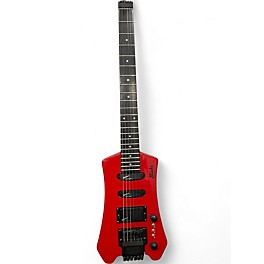 Used Steinberger Blake Red Electric Bass Guitar