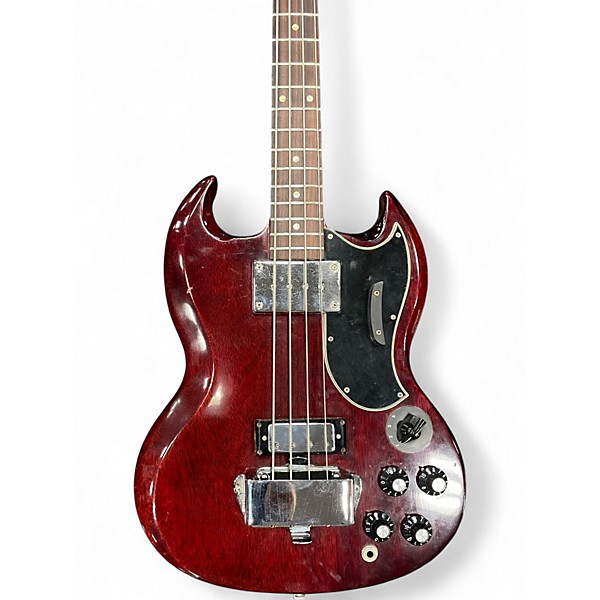 Vintage 1970 Gibson EB3 Cherry Electric Bass Guitar
