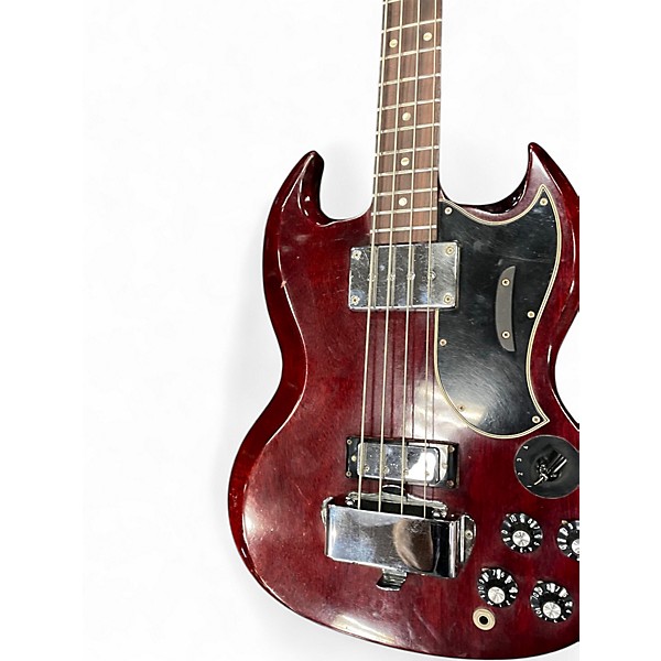 Vintage 1970 Gibson EB3 Cherry Electric Bass Guitar