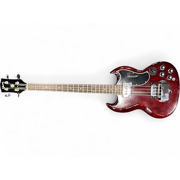 Vintage 1970 Gibson EB3 Cherry Electric Bass Guitar