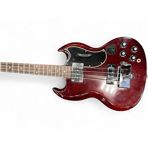Vintage 1970 Gibson EB3 Cherry Electric Bass Guitar