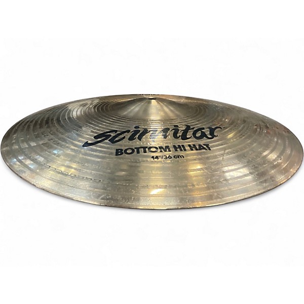Used Zildjian 14in Scimitar Hi Hat Pair Cymbal