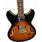 Used Ibanez AS73 2 Tone Sunburst Hollow Body Electric Guitar