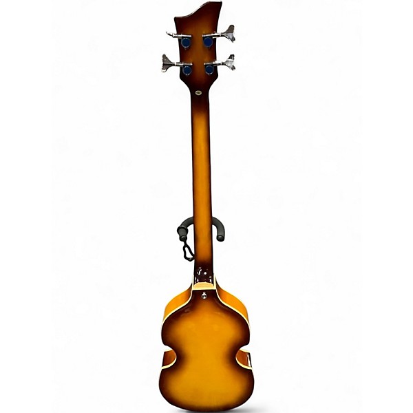 Used Rogue Violin Bass 2 Color Sunburst Electric Bass Guitar