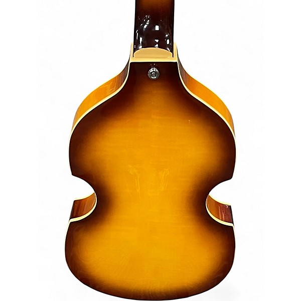 Used Rogue Violin Bass 2 Color Sunburst Electric Bass Guitar