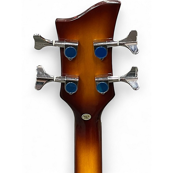 Used Rogue Violin Bass 2 Color Sunburst Electric Bass Guitar