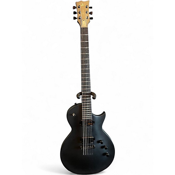 Used Ltd EC10008 DELUXE Black Solid Body Electric Guitar