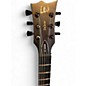 Used Ltd EC10008 DELUXE Black Solid Body Electric Guitar