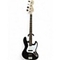 Used Squier Affinity Jazz Bass Black Electric Bass Guitar thumbnail