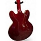 Used 2022 Epiphone Riviera Sparkling Burgundy Hollow Body Electric Guitar