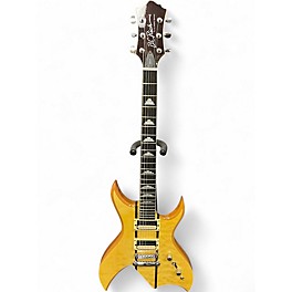 Used B.C. Rich Bich Quilt Maple Natural Solid Body Electric Guitar