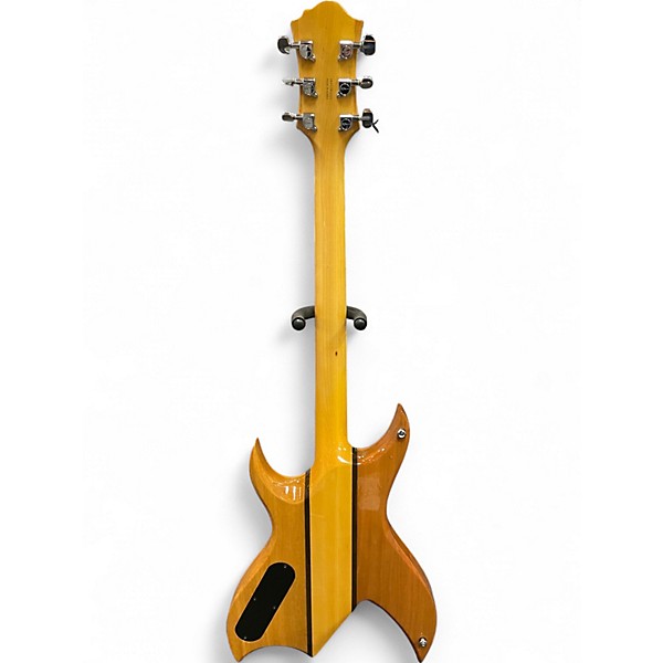 Used B.C. Rich Bich Quilt Maple Natural Solid Body Electric Guitar