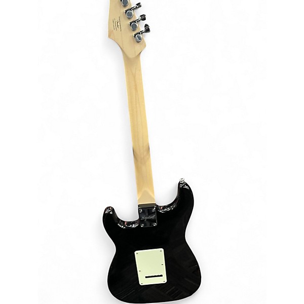 Used Squier SONIC STRATOCASTER Black Solid Body Electric Guitar