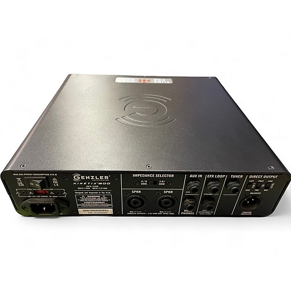Used Genzler Amplification Kinetix 800 Tube Bass Preamp