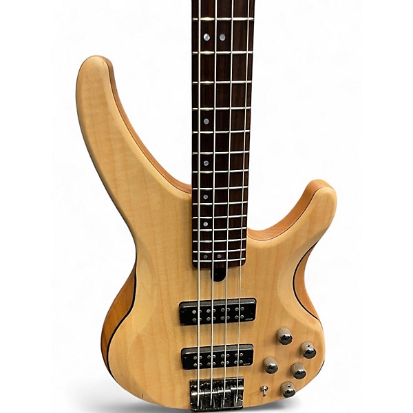 Used Yamaha TRBX604FM Natural Electric Bass Guitar