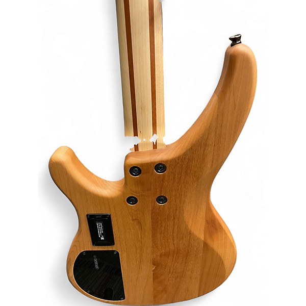 Used Yamaha TRBX604FM Natural Electric Bass Guitar