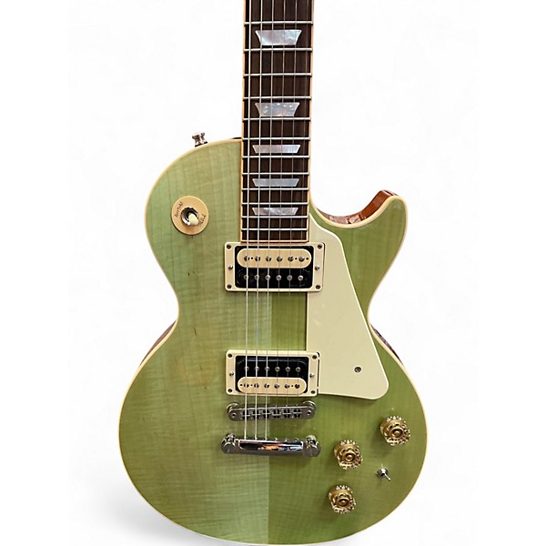Used Gibson Les Paul Standard Seafoam Green Solid Body Electric Guitar