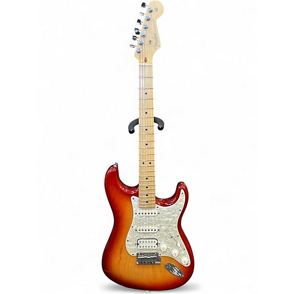 Used Fender American Fat Stratocaster Texas Special Sienna Sunburst Solid Body Electric Guitar