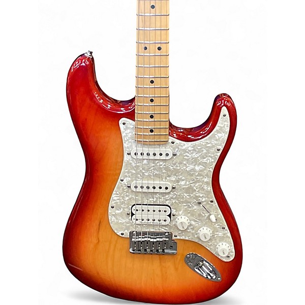 Used Fender American Fat Stratocaster Texas Special Sienna Sunburst Solid Body Electric Guitar