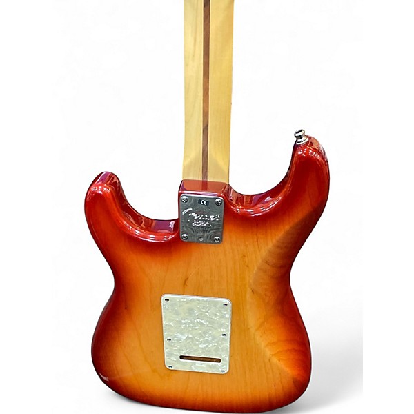 Used Fender American Fat Stratocaster Texas Special Sienna Sunburst Solid Body Electric Guitar