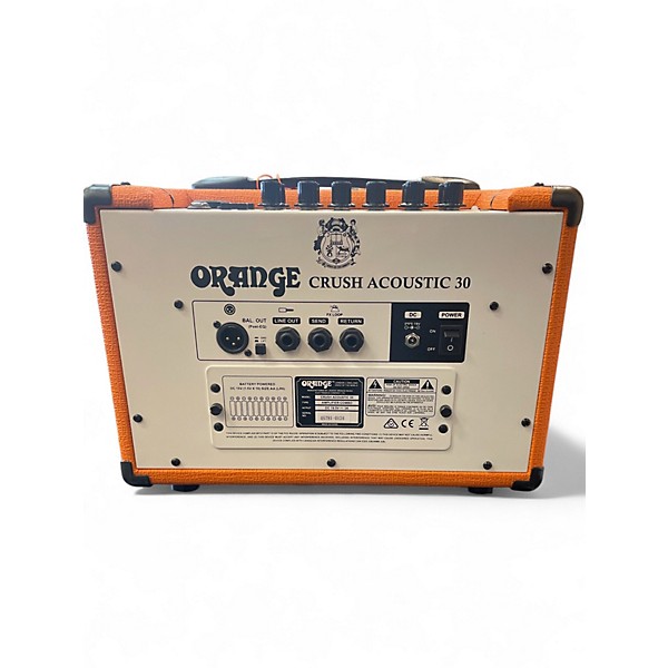 Used Orange Amplifiers CRUSH ACOUSTIC 30 Acoustic Guitar Combo Amp
