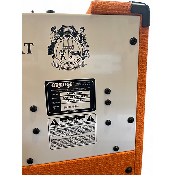 Used Orange Amplifiers Crush 35RT Guitar Combo Amp