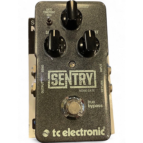 Used TC Electronic Sentry Noise Gate Effect Pedal