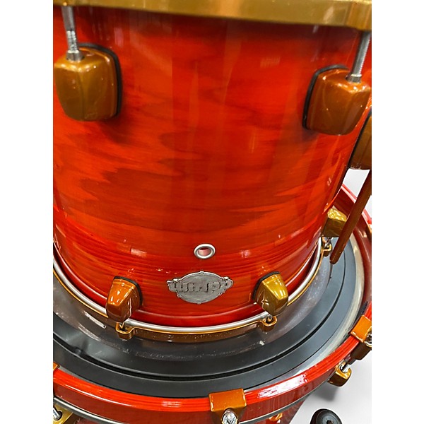 Used ddrum 3 Piece 3 pc orange Drum Kit