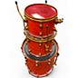 Used ddrum 3 Piece 3 pc orange Drum Kit