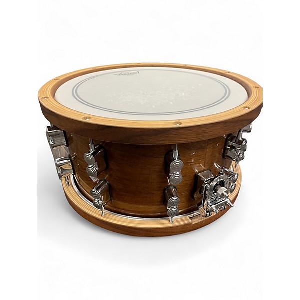 Used PDP by DW 15in drum workshop limited edition  10 ply maple & walnut shell Walnut Drum